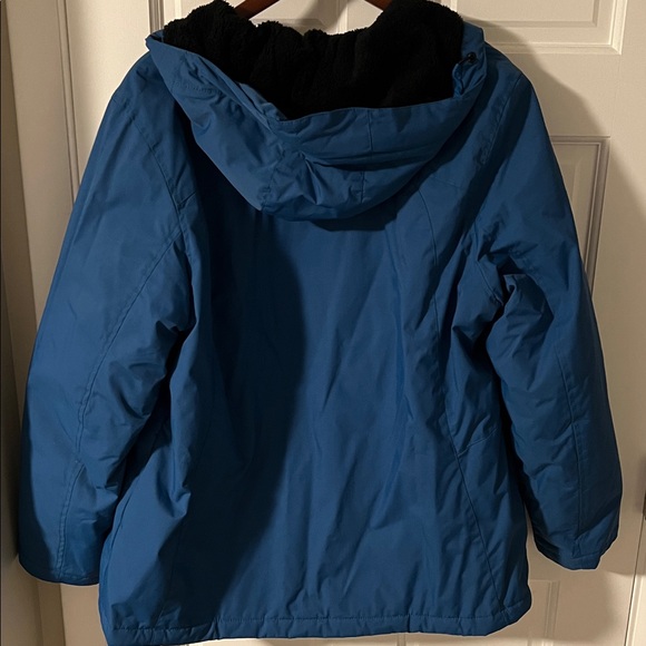 L.L. Bean Women’s Winter Warmer hooded Jacket/Parka Item 271136 XL Teal Blue - Picture 5 of 6